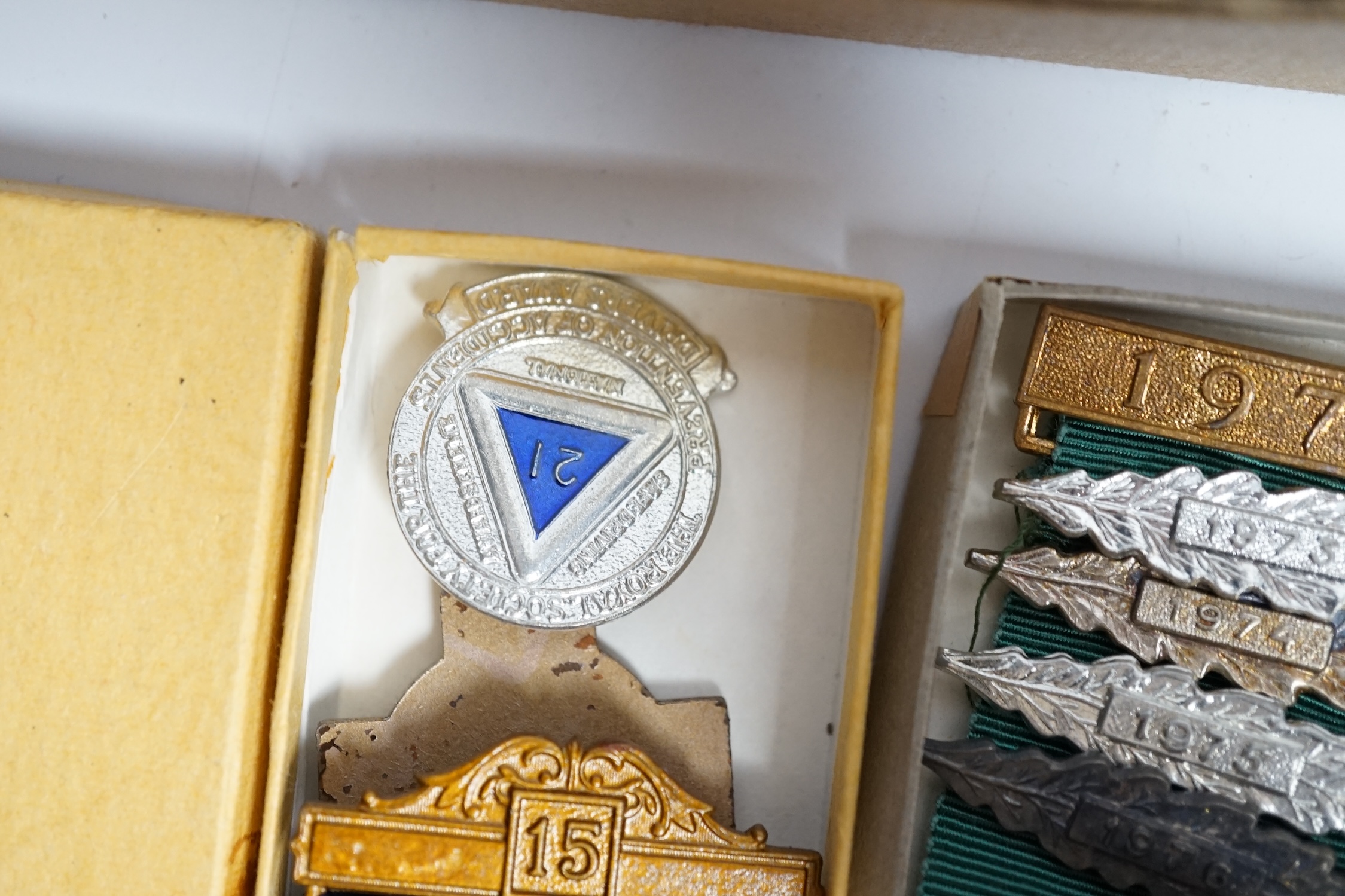 A WWII group of three medals to Harry Thomas Williams, Parachute Regiment together with his post-war driving awards